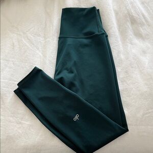 ALO Yoga airlift leggings 7/8 length - Midnight Green
